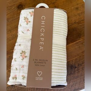 Chick Pea Muslin Swaddle Set